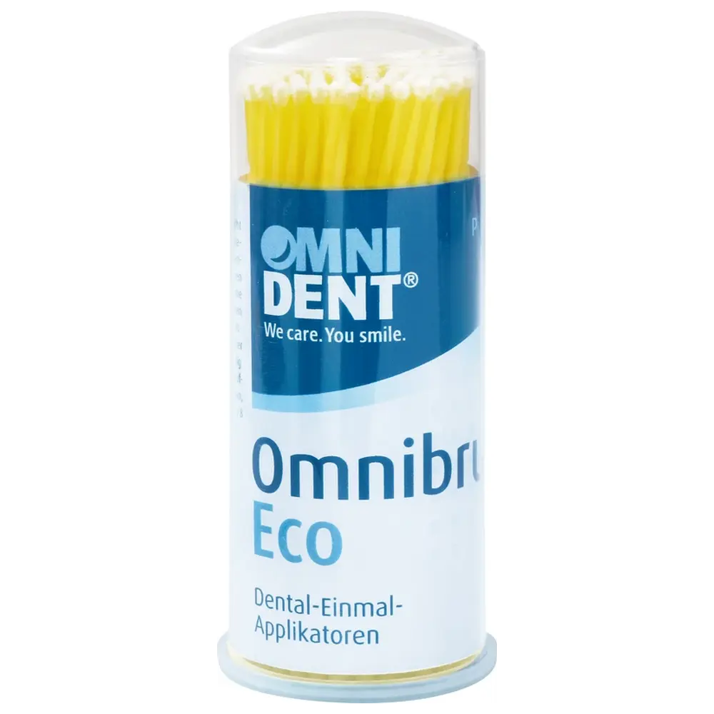 Aplikatorji na palčki Eco Omnibrush a100 rumeni, Omnident